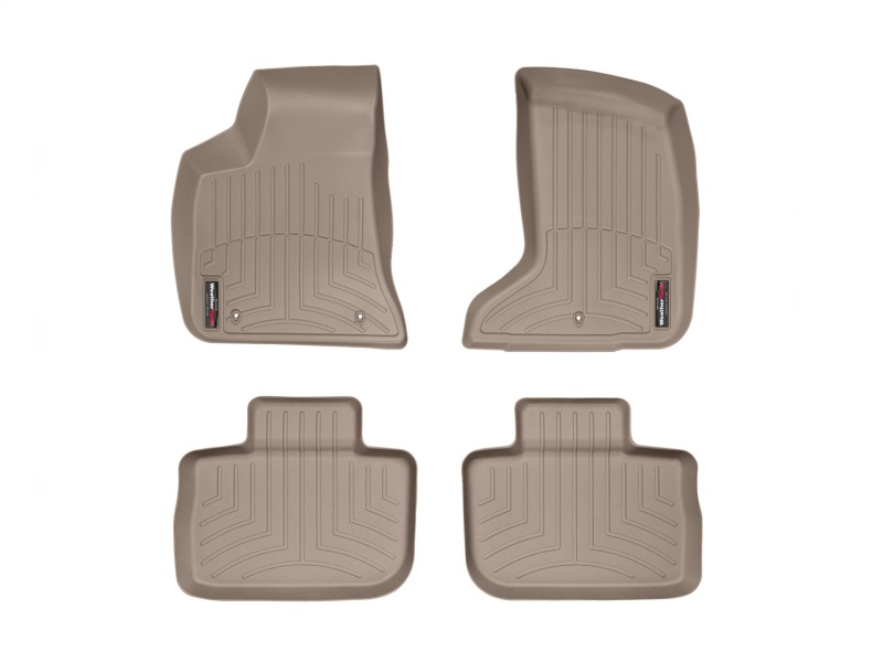 Picture of WeatherTech 11+ Dodge Charger Front and Rear Floorliners - Tan
