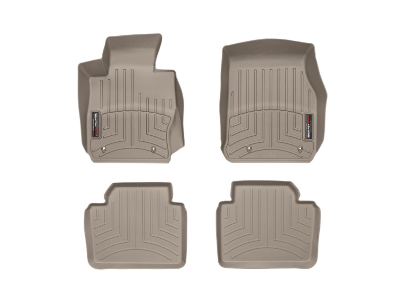 Picture of WeatherTech 12+ BMW 3-Series Front and Rear Floorliners - Tan