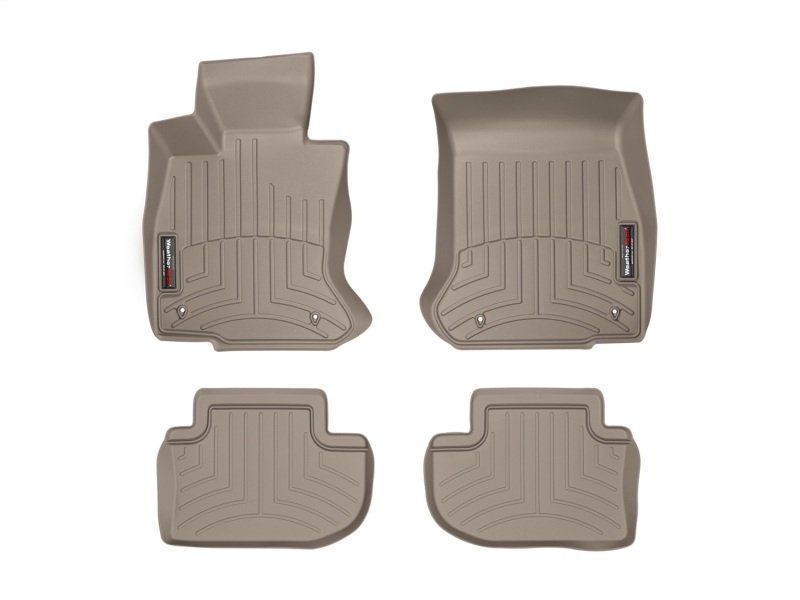 Picture of WeatherTech 12+ BMW 6-Series Front and Rear Floorliners - Tan