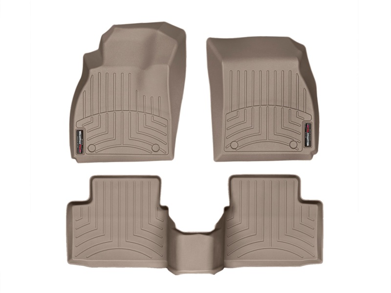 Picture of WeatherTech 11 Buick Regal Front and Rear Floorliners - Tan