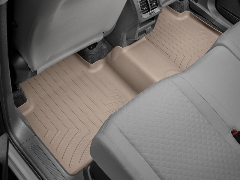 Picture of WeatherTech WT FloorLiner-Rear-Tan Floor Mats - 459893