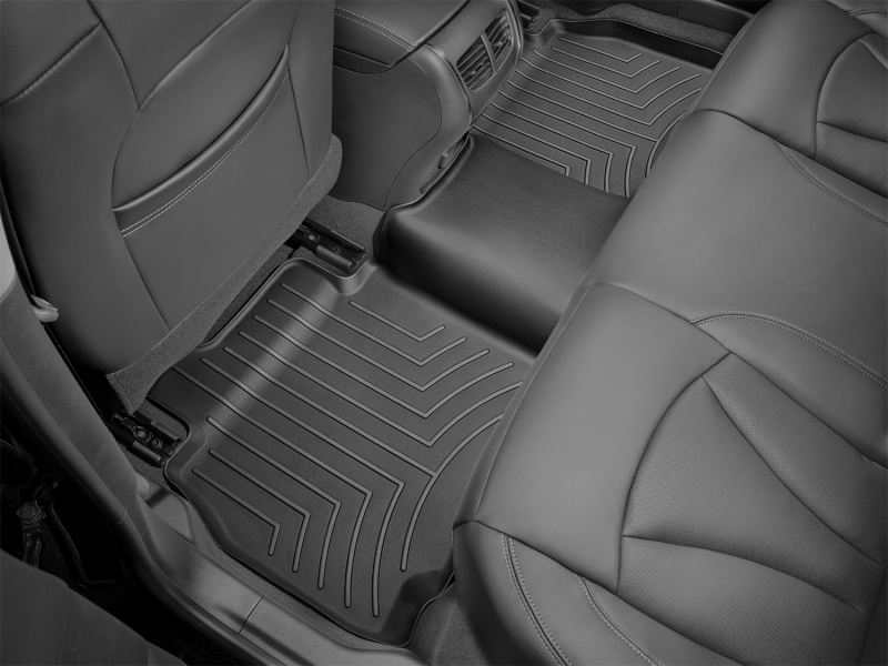 Picture of WeatherTech WT FloorLiner-Rear-Blk Floor Mats - 4410382