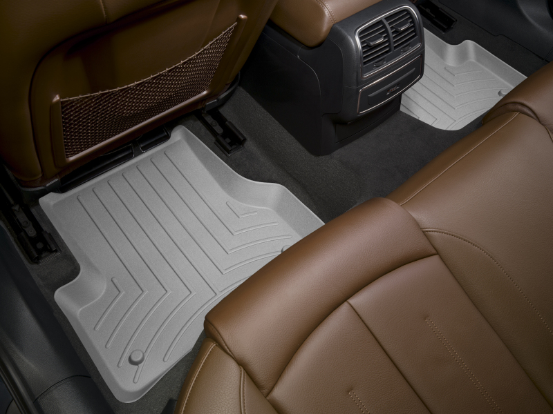 Picture of WeatherTech 98-10 Volkswagen New Beetle Front and Rear Floorliners - Grey