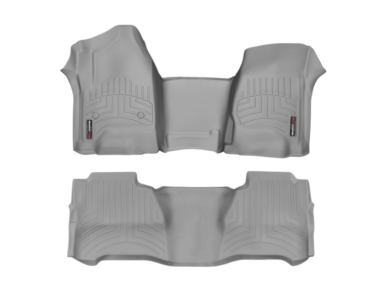 Picture of WeatherTech 08-10 Toyota Sequoia Front/Rear/and Rear Floorliners - Grey