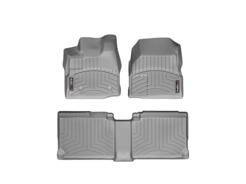 Picture of WeatherTech 11 Chevrolet Equinox Front and Rear Floorliners - Grey