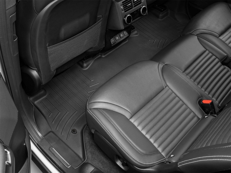 Picture of WeatherTech WT FloorLiner-Rear-Blk Floor Mats - 444806