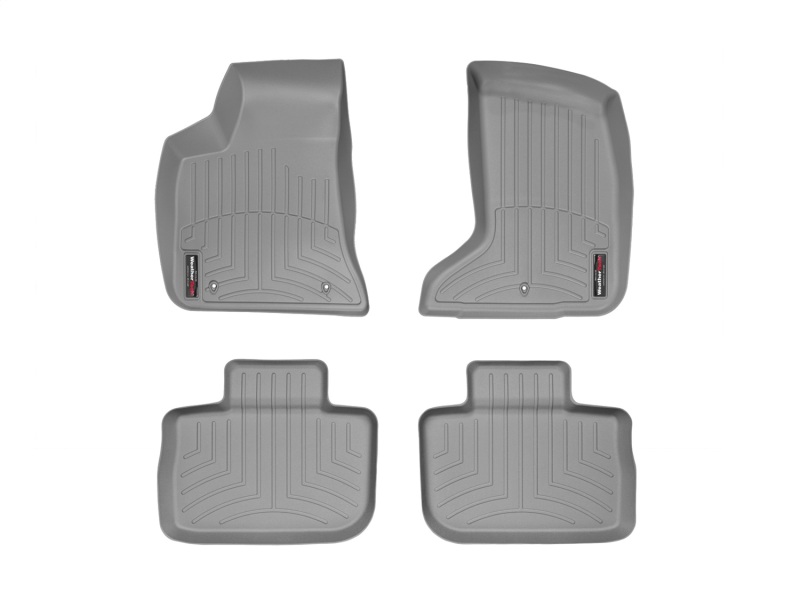 Picture of WeatherTech 11+ Dodge Charger Front and Rear Floorliners - Grey