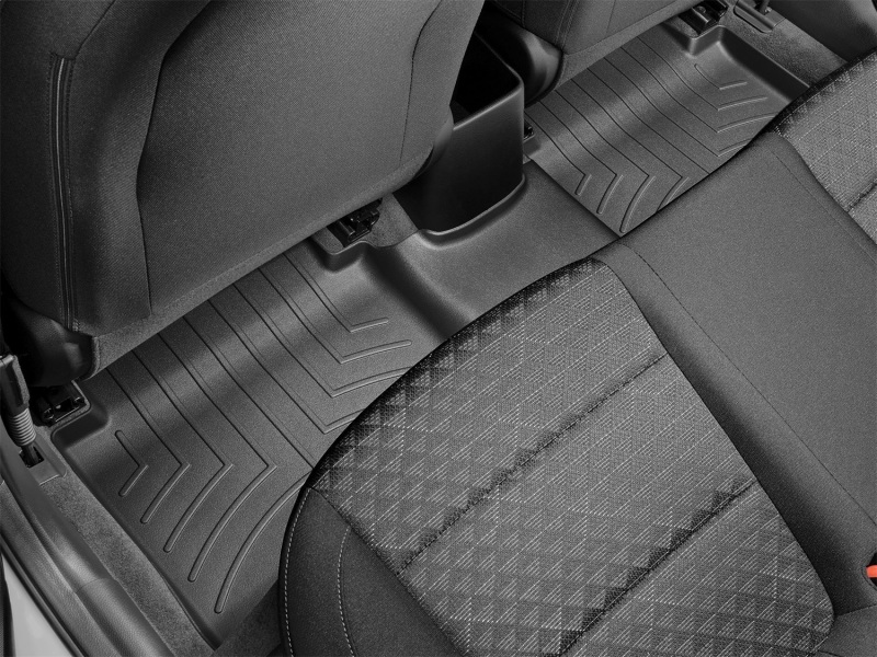 Picture of WeatherTech WT FloorLiner-Rear-Blk Floor Mats - 4412402