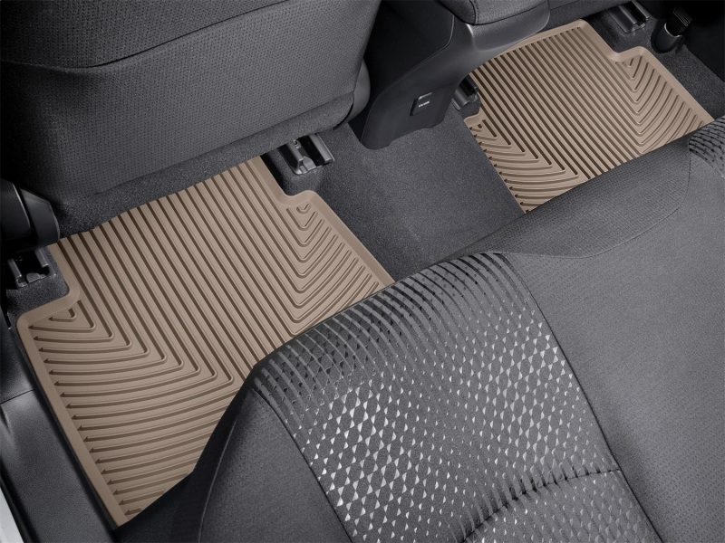 Picture of WeatherTech WT Rubber Mats-Rear-Tan Floor Mats - W401TN