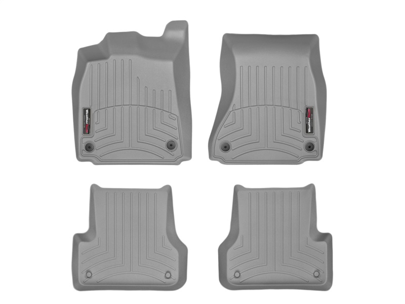 Picture of WeatherTech 12+ Audi A6/S6/A7 Front and Rear Floorliners - Grey