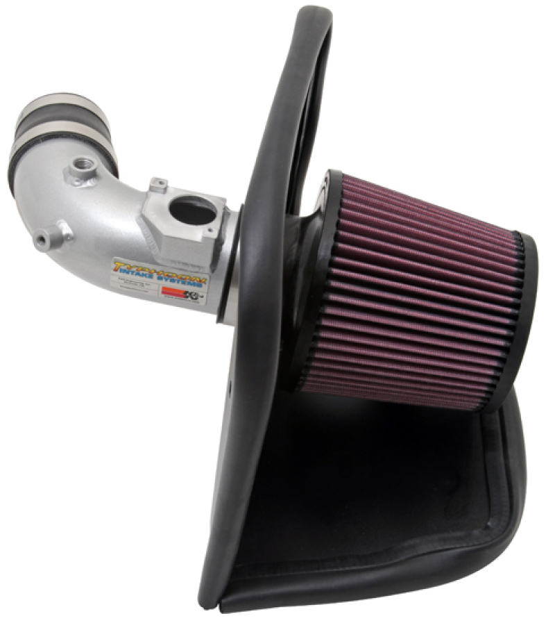 Picture of KN K&N 10 Mazdaspeed3 L4-2.3L Silver Typhoon Short Ram Intake Cold Air Intakes - 69-6012TS