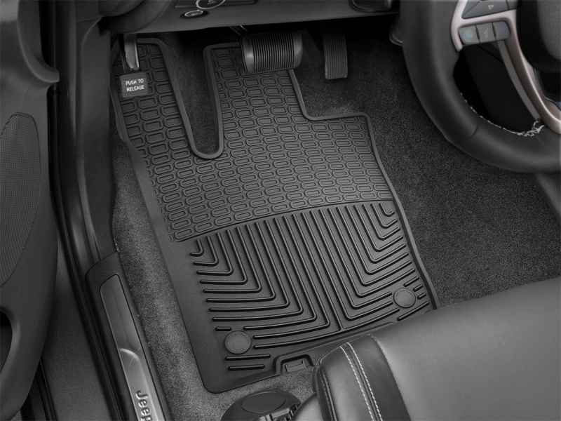 Picture of WeatherTech WT Rubber Mats-Front-Blk Floor Mats - W399