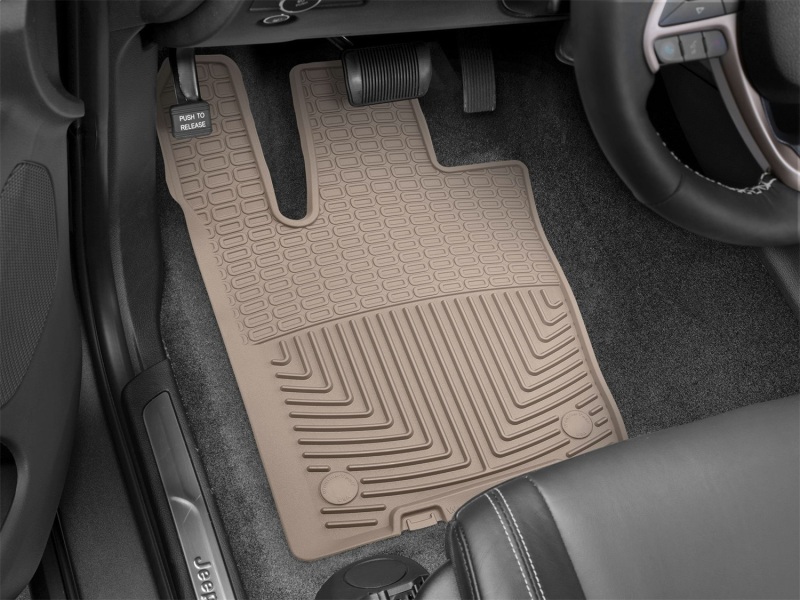 Picture of WeatherTech WT Rubber Mats-Front-Tan Floor Mats - W399TN