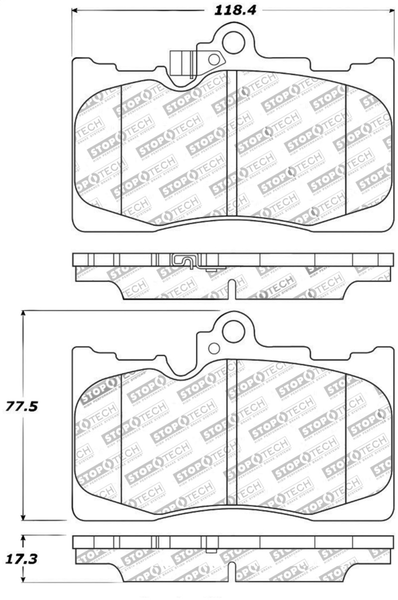 Picture of Sport Brake Pads with Shims and Hardware