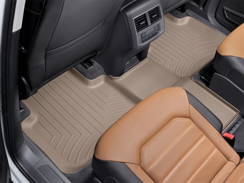 Picture of WeatherTech WT FloorLiner-Rear-Tan Floor Mats - 4510842