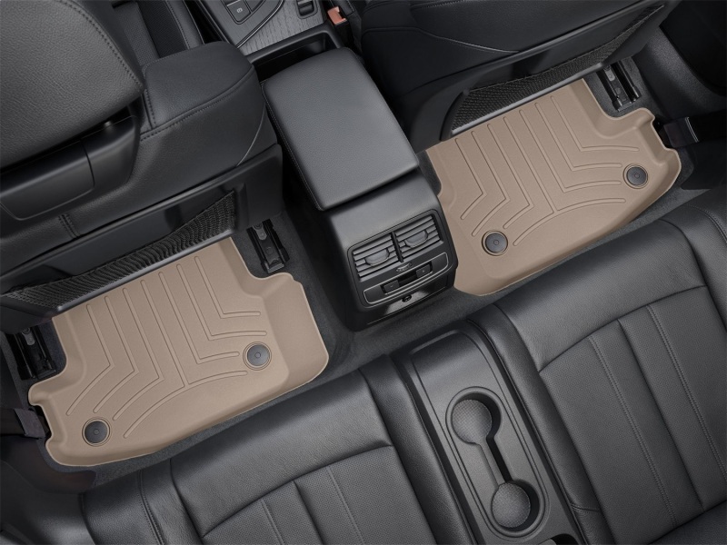 Picture of WeatherTech WT FloorLiner-Rear-Tan Floor Mats - 459373