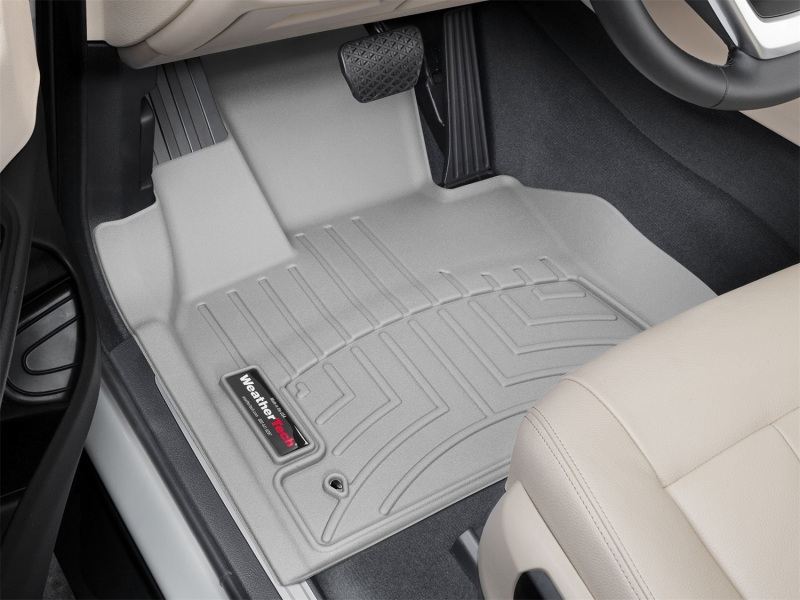Picture of WeatherTech WT FloorLiner-Front-Grey Floor Mats - 4613351