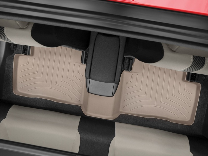 Picture of WeatherTech WT FloorLiner-Rear-Tan Floor Mats - 459432