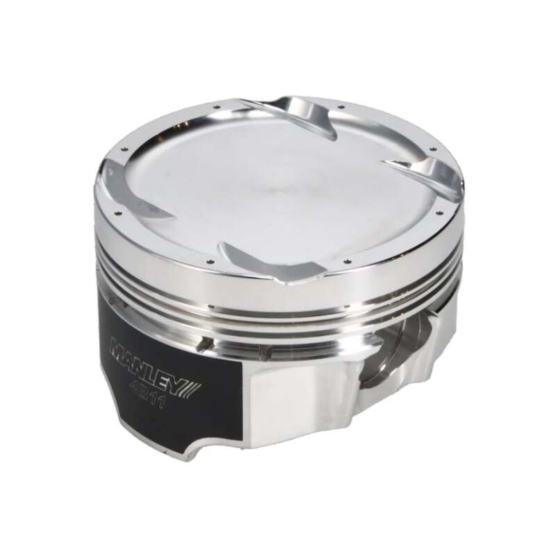 Picture of Manley Mitsubishi 2.0L 4B11T Piston Set - 86.00 mm Bore 1.155 in. CH, -11.00 CC
