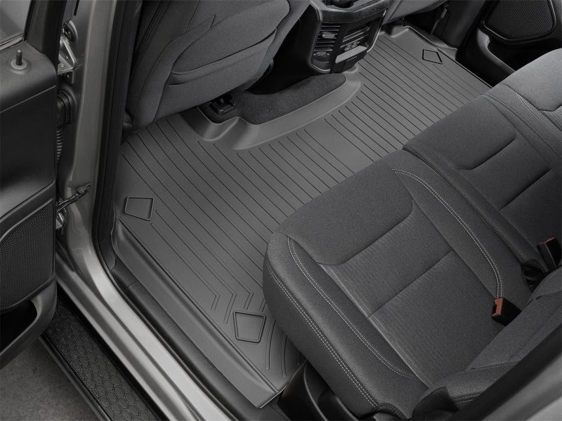 Picture of WeatherTech WT FloorLiner-Rear-Blk Floor Mats - 4414282
