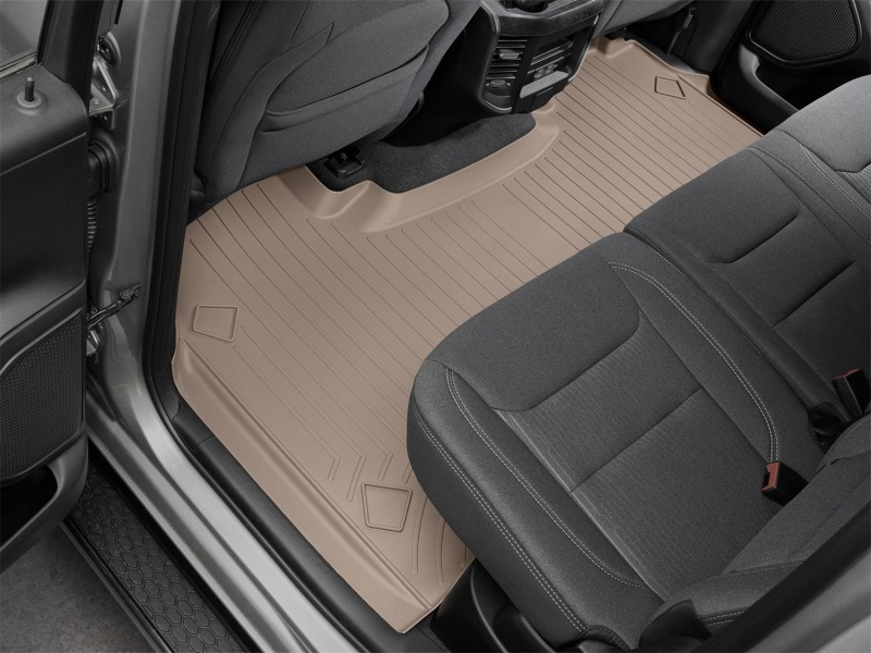 Picture of WeatherTech WT FloorLiner-Rear-Tan Floor Mats - 4514282