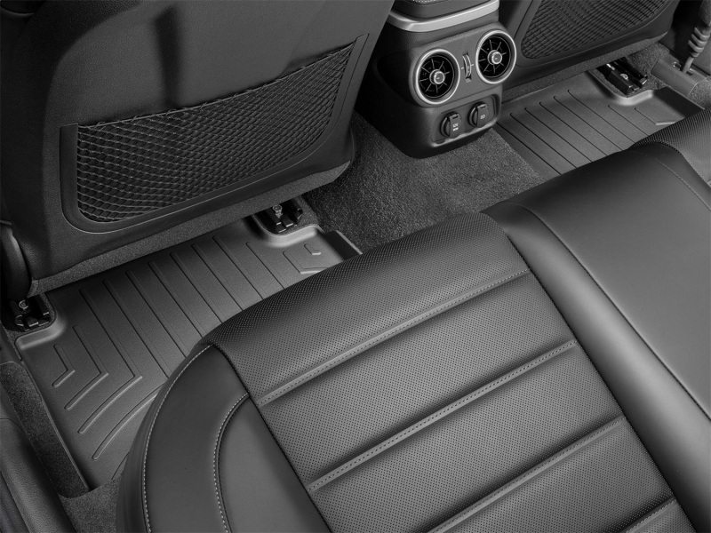 Picture of WeatherTech WT FloorLiner-Rear-Blk Floor Mats - 4412382