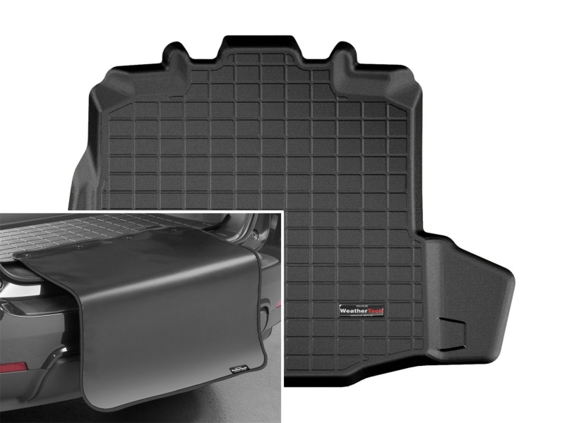 Picture of WeatherTech WT Cargo Liners-Black Floor Mats - 40966SK