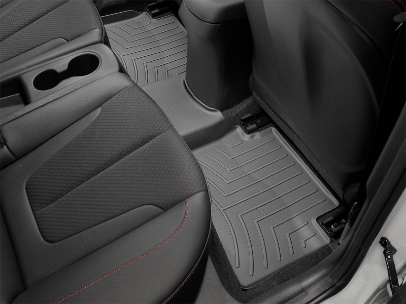 Picture of WeatherTech WT FloorLiner-Rear-Blk Floor Mats - 4413332