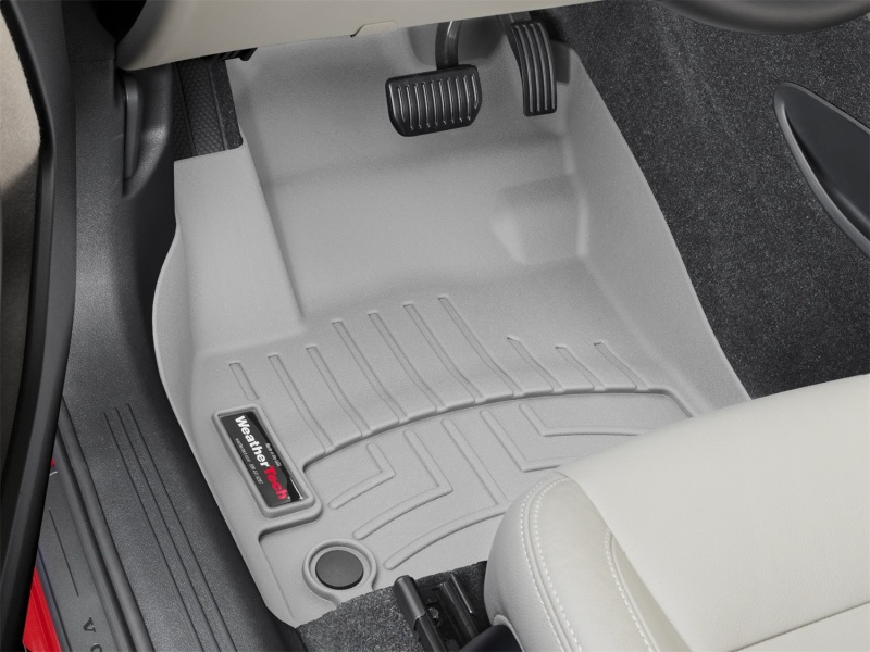 Picture of WeatherTech WT FloorLiner-Front-Grey Floor Mats - 4614191