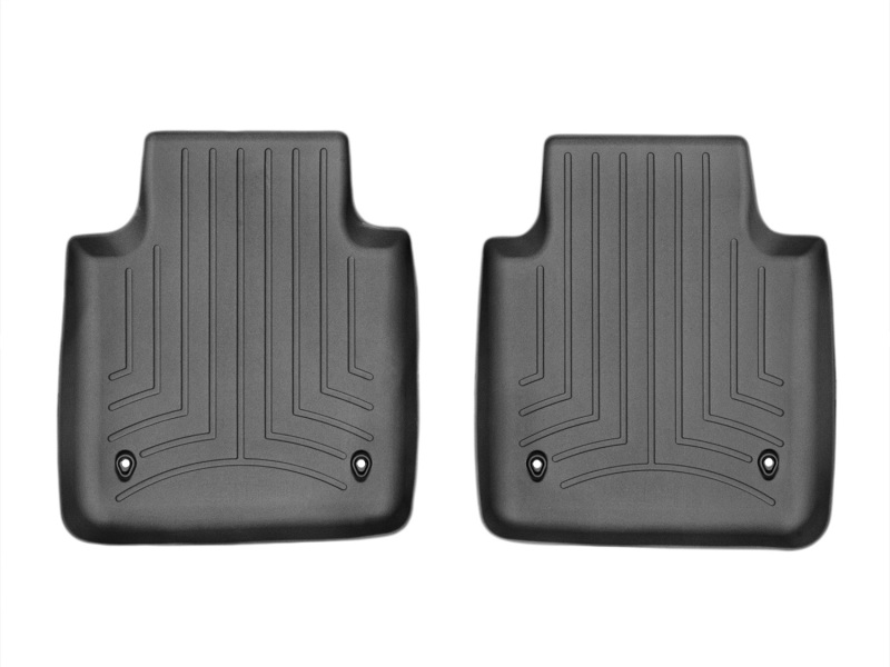 Picture of WeatherTech WT FloorLiner-Rear-Blk Floor Mats - 444474