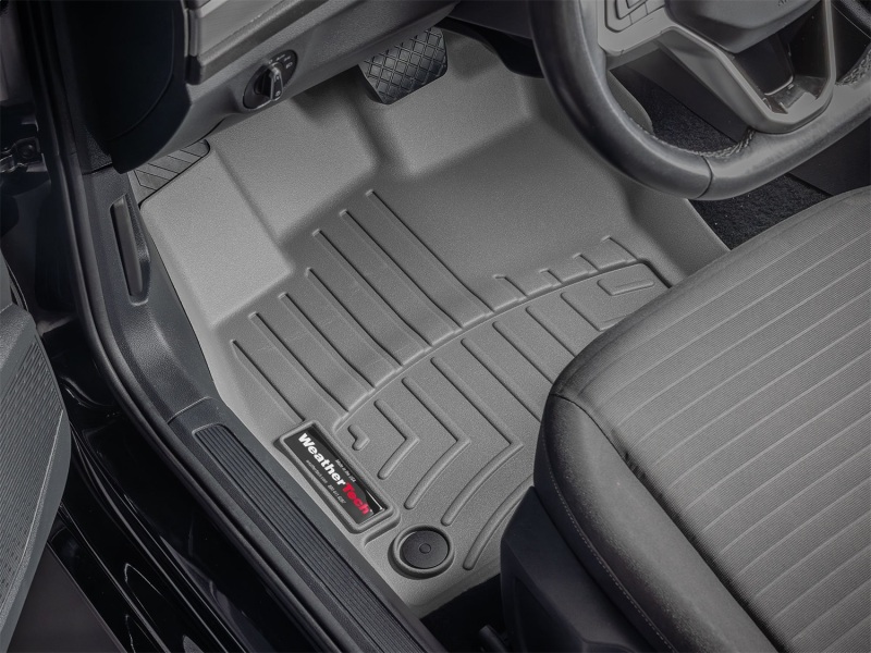 Picture of WeatherTech WT FloorLiner-Front-Grey Floor Mats - 4613171