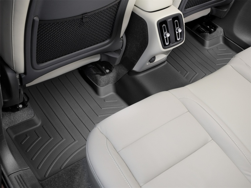 Picture of WeatherTech WT FloorLiner-Rear-Blk Floor Mats - 4414192