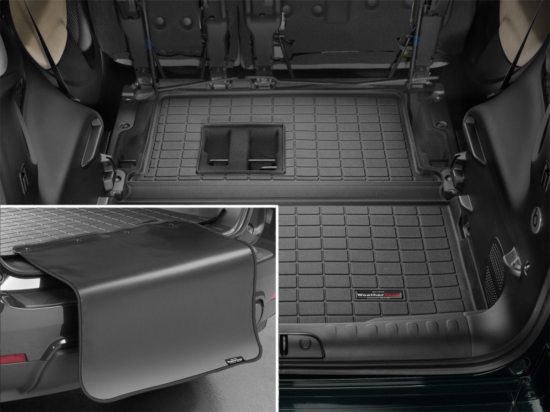 Picture of WeatherTech WT Cargo Liners-Black Floor Mats - 40621SK