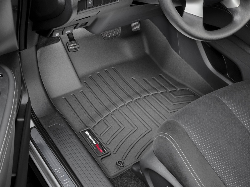 Picture of WeatherTech WT FloorLiner-Front-Blk Floor Mats - 4413881