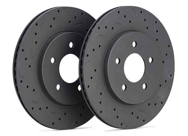 Picture of Hawk Performance HAWK Talon Slotted Rotors Brake Rotors - HTS4334