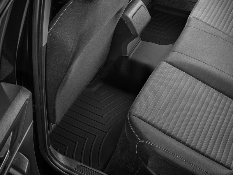 Picture of WeatherTech WT FloorLiner-Rear-Blk Floor Mats - 4413172
