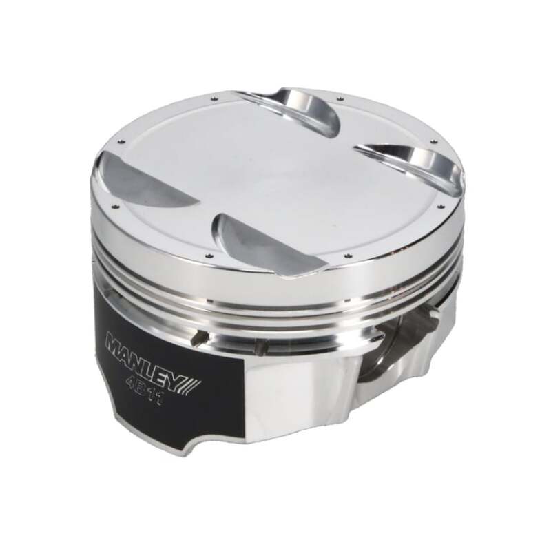Picture of Manley Mitsubishi 2.0L 4B11T Piston Set - 86.50 mm Bore 1.155 in. CH, -3.50 CC