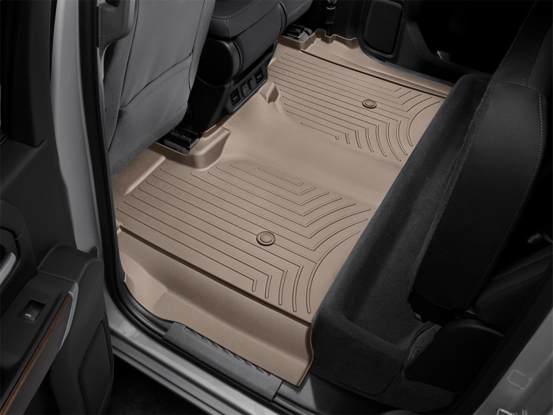 Picture of WeatherTech WT FloorLiner-Rear-Tan Floor Mats - 4514363