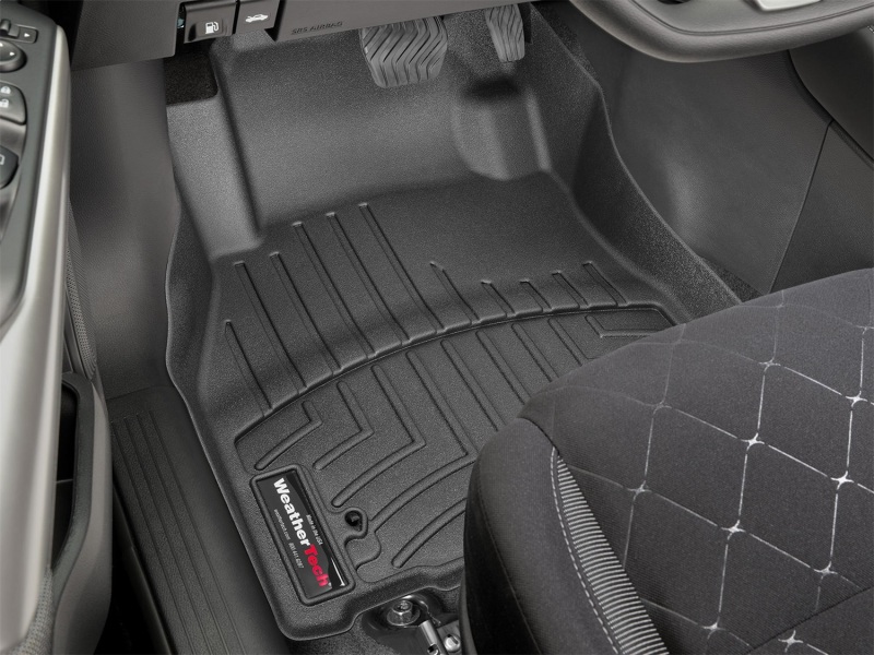Picture of WeatherTech WT FloorLiner-Front-Blk Floor Mats - 4411911