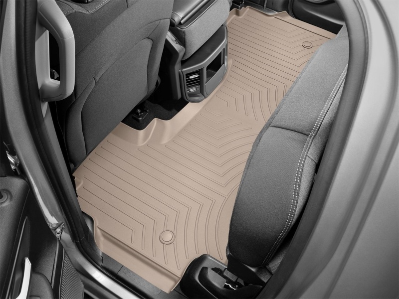 Picture of WeatherTech WT FloorLiner-Rear-Tan Floor Mats - 4514284