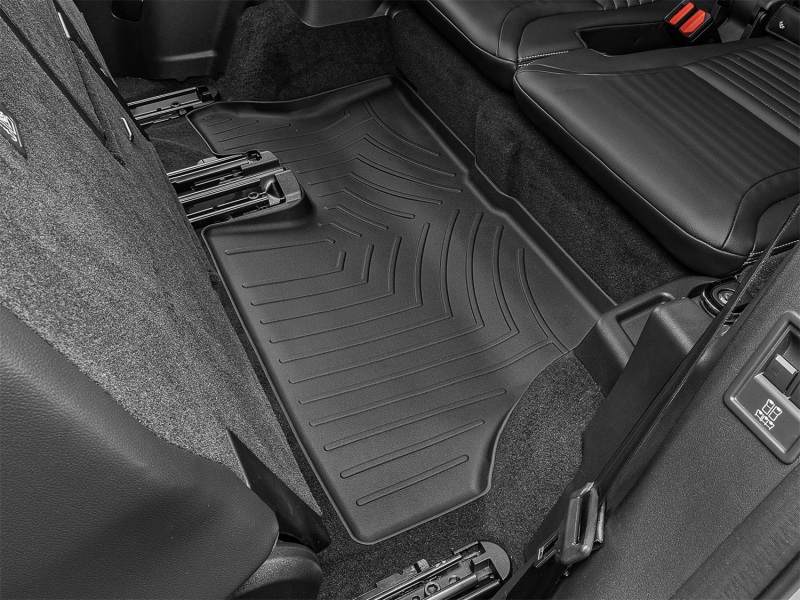 Picture of WeatherTech WT FloorLiner-Rear-Blk Floor Mats - 444807