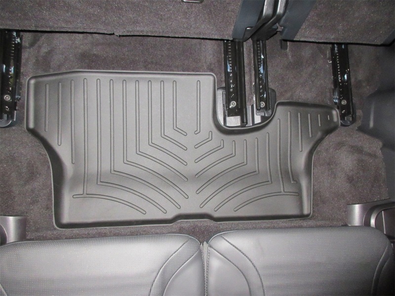 Picture of WeatherTech WT FloorLiner-Rear-Blk Floor Mats - 444807