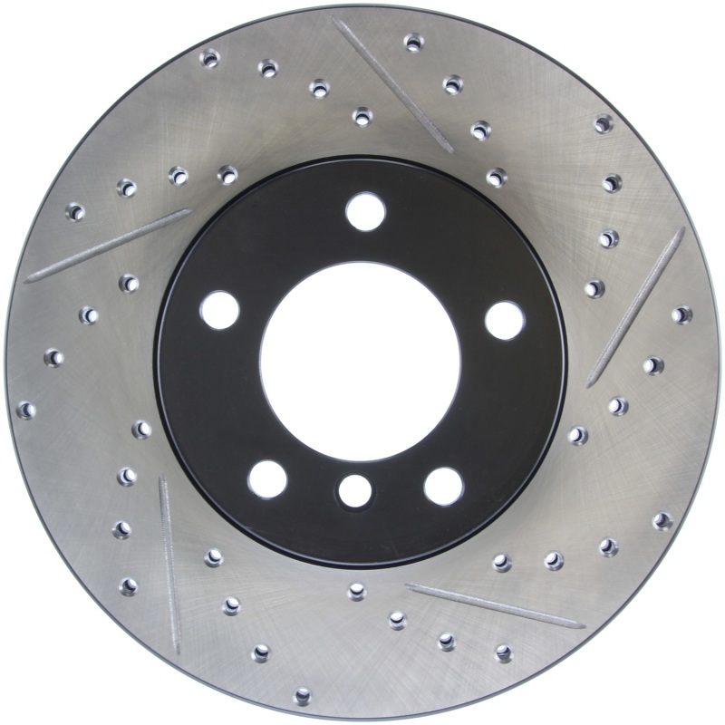 Picture of Sport Drilled & Slotted Brake Rotor; Front Left