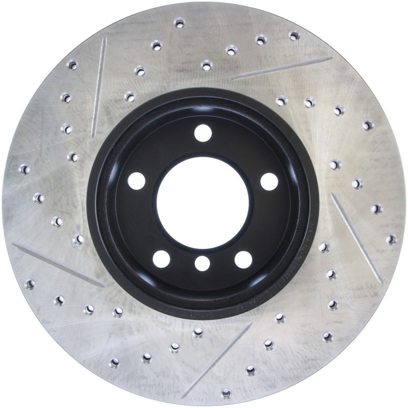 Picture of Sport Drilled & Slotted Brake Rotor; Front Left