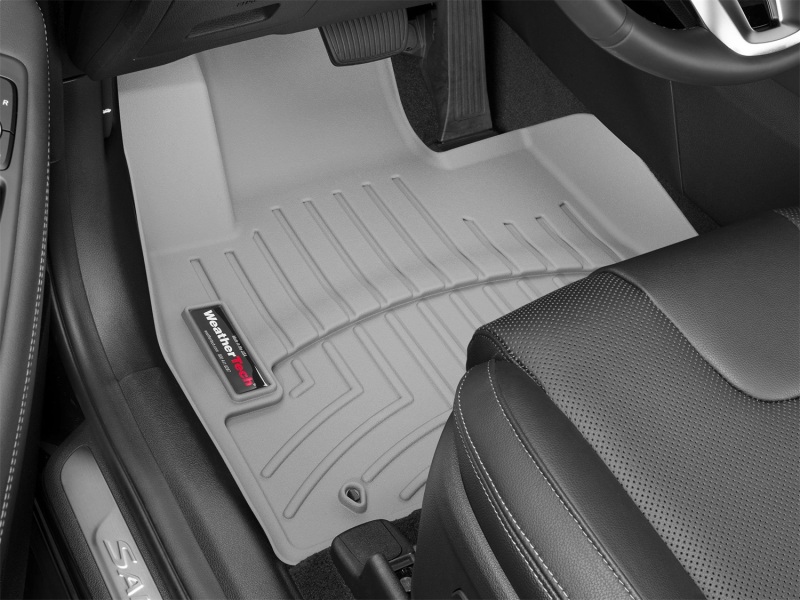 Picture of WeatherTech WT FloorLiner-Front-Grey Floor Mats - 4614851