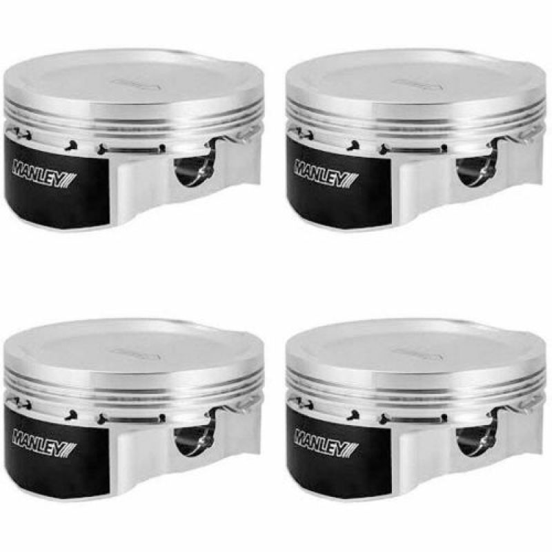 Picture of Manley Mitsubishi 2.0L 4G63 Piston Set - 85.00 mm Bore 1.375 in. CH, -12.00 CC