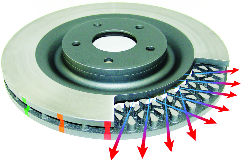 Picture of DBA 4000 Series Slotted Rotors Brake Rotors - DBA42361S