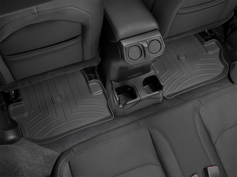 Picture of WeatherTech WT FloorLiner-Rear-Blk Floor Mats - 4413133