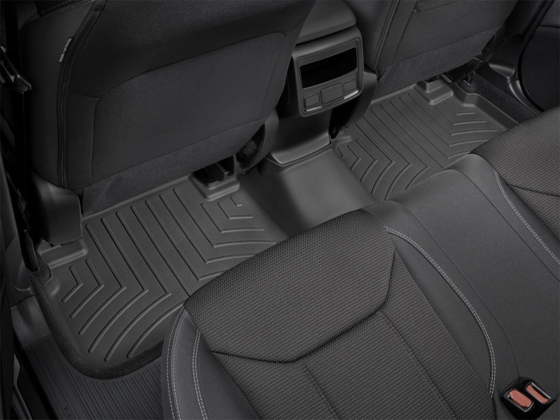 Picture of WeatherTech WT FloorLiner-Rear-Blk Floor Mats - 4415002