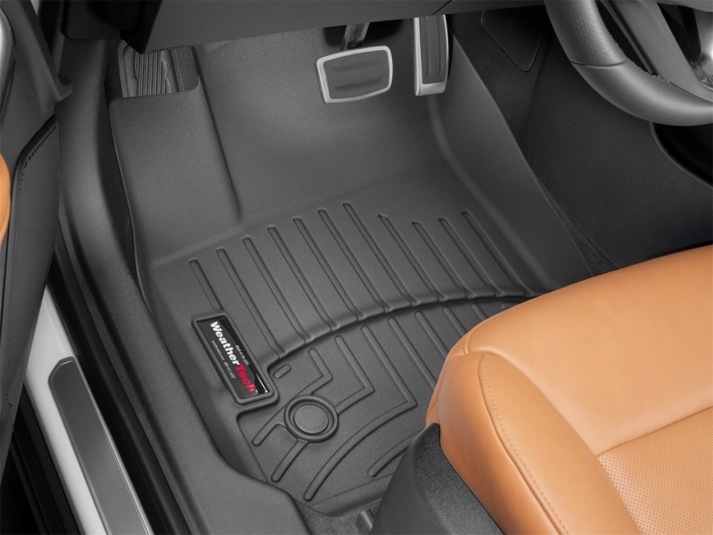 Picture of WeatherTech WT FloorLiner-Front-Blk Floor Mats - 4415011